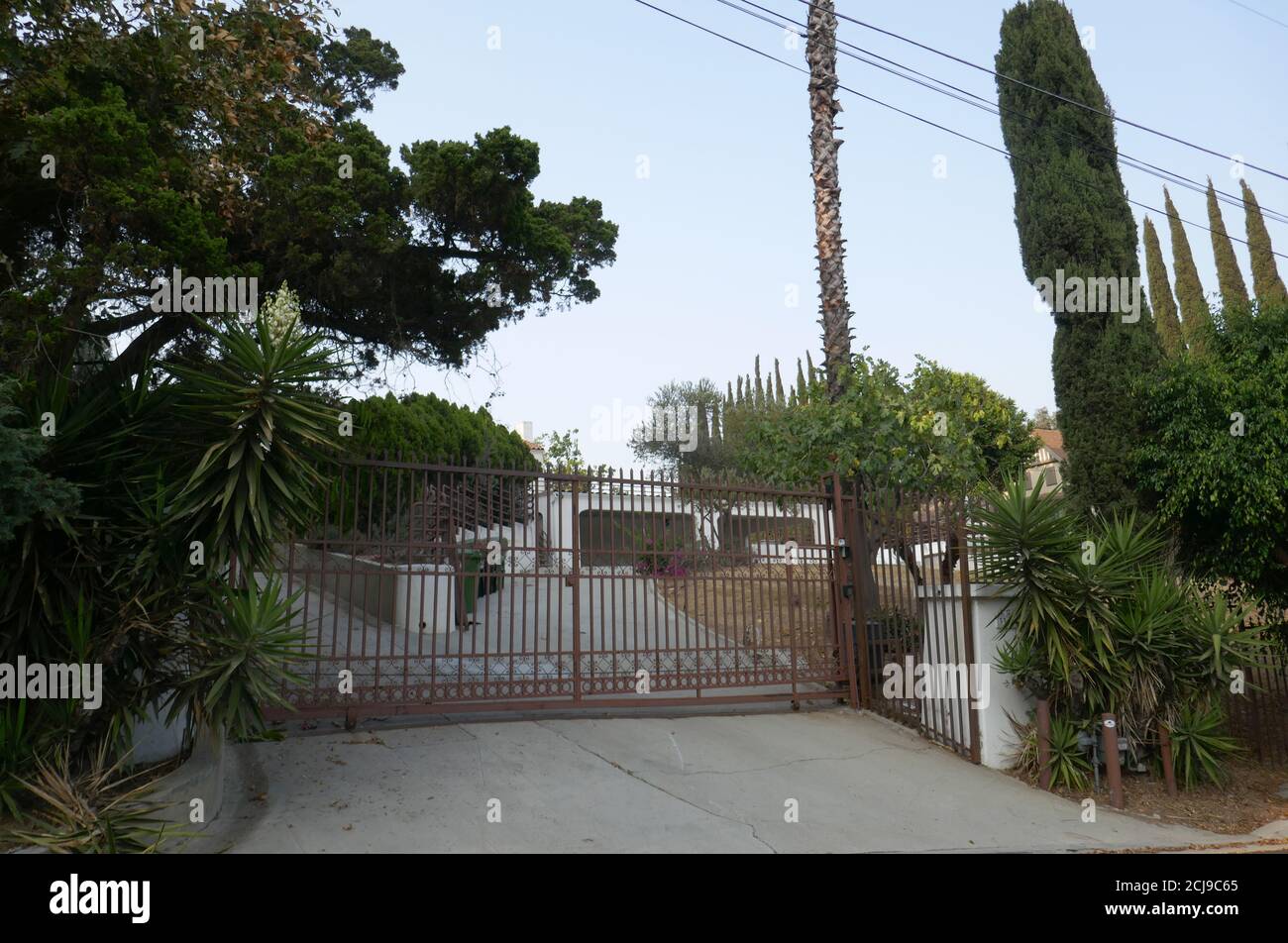 Los Angeles, Californie, États-Unis 14 septembre 2020 UNE vue générale de l'atmosphère de Leno LaBianca et de Rosemary LaBianca ancienne maison, Manson meurtre victimes dans cette maison, Et maintenant la maison de Voyage Channel Ghost Hunter Zak Bagans of Ghost Adventures au 3311 Waverly Drive le 14 septembre 2020 à Los Angeles, Californie, États-Unis. Photo par Barry King/Alay stock photo Banque D'Images