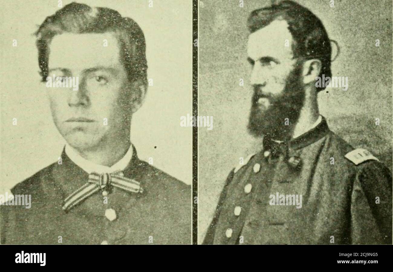 . Reminécences de la vingt-deuxième infanterie volontaire de l'Iowa, donnant son organisation, marches, escarmouches, batailles, et sièges, comme pris du journal du lieutenant S.C. Jones de la Compagnie A . Capt. Géop. W. ClarkLieut. W. H. Needham Capt. A. R. CreeCapt. D. J. Davis IOWA VOLONTAIRE INFANTERIE 41 toujours considérable jeu de cartes dans le camp il était presque tout pour passe-temps. Mais peu de matière de lecture ne pouvait pas être obtenue, à l'exception de quelques quotidiens entreprenants. Homeletr-writing était l'un des passe-temps en chef. Beaucoup, qui ne pouvait pas écrire à l'enrôlement, par le desireto écrire leurs propres lettres à la maison est devenu bon pe Banque D'Images