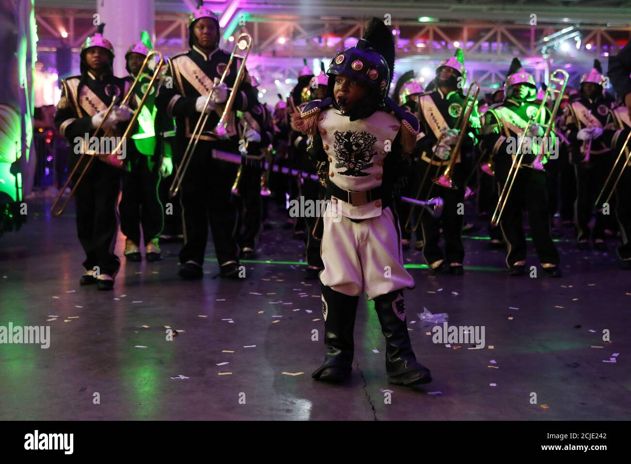 A Boy Leading A School Marching Band Stands In The Bacchus Parade During Mardi Gras In New Orleans Louisiana U S February 26 17 Reuters Shannon Stapleton Photo Stock Alamy A Boy Leading A School Marching Band Stands In The Bacchus Parade During Mardi Gras In New Orleans Louisiana U S February 26 17 Reuters Shannon Stapleton Photo Stock Alamy