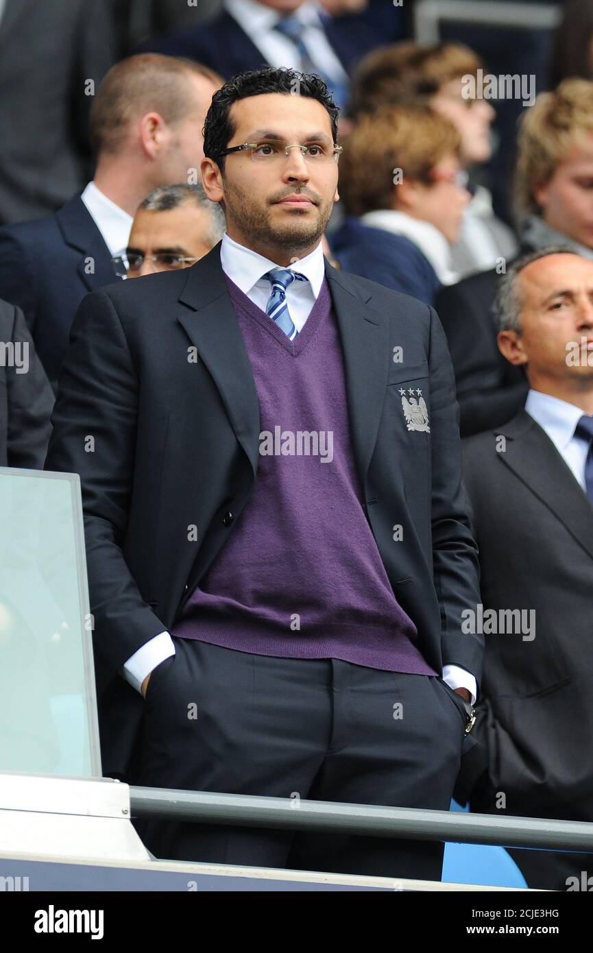 Khaldoon Al Mubarak. Manchester City Président. Man City v Chelsea, Premier League, City of Manchester Stadium, Grande-Bretagne. 25/9/2011. IMAGE : MARQUER LA DOULEUR Banque D'Images