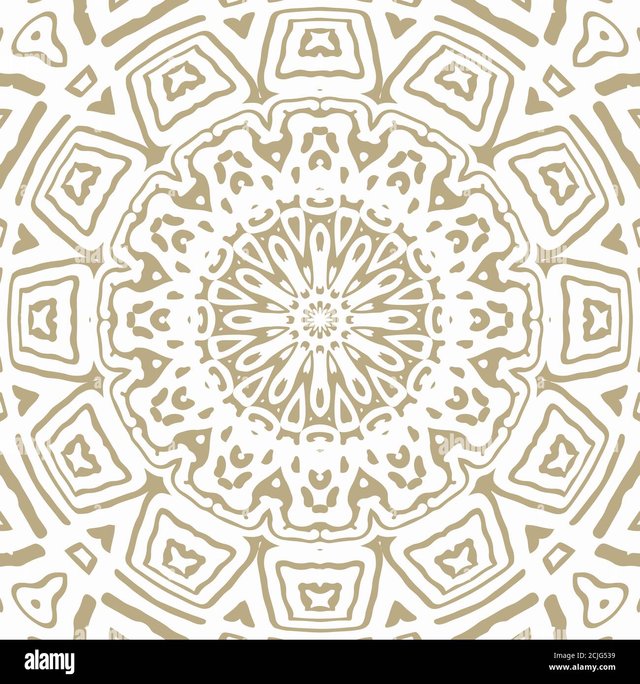 Motif vectoriel sans couture oriental - décoration répétée pour le textile, le papier d'emballage, la mode, etc Illustration de Vecteur