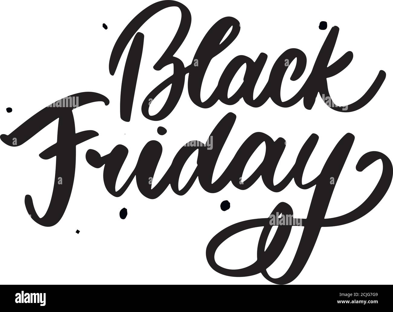 Black Friday Calligraphique Publicité modèle vectoriel de conception d'affiche. Solde total rabais bannière rétro style vintage. Illustration de Vecteur