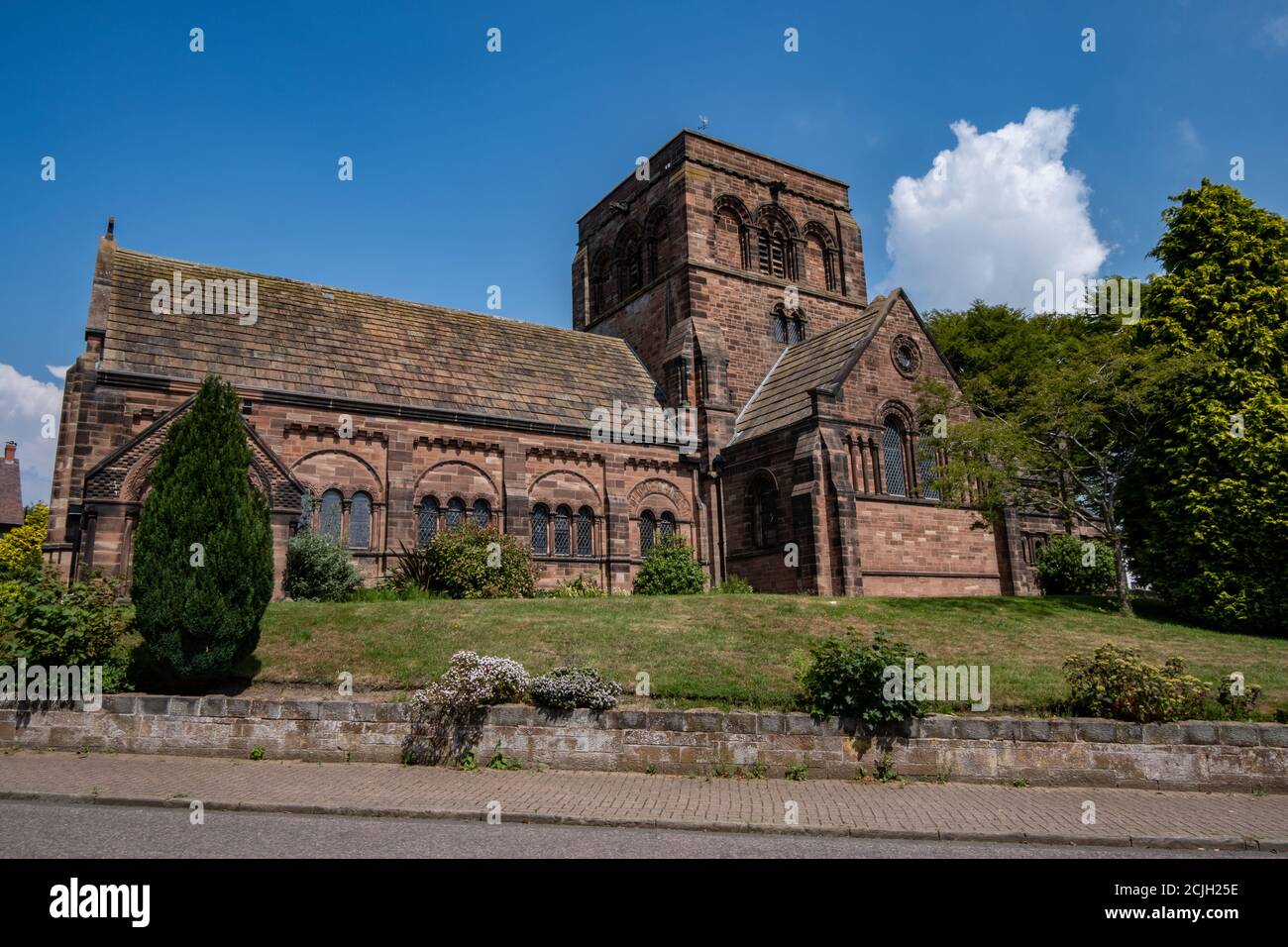 Église réformée unie Thornton Hough juin 2020 Banque D'Images