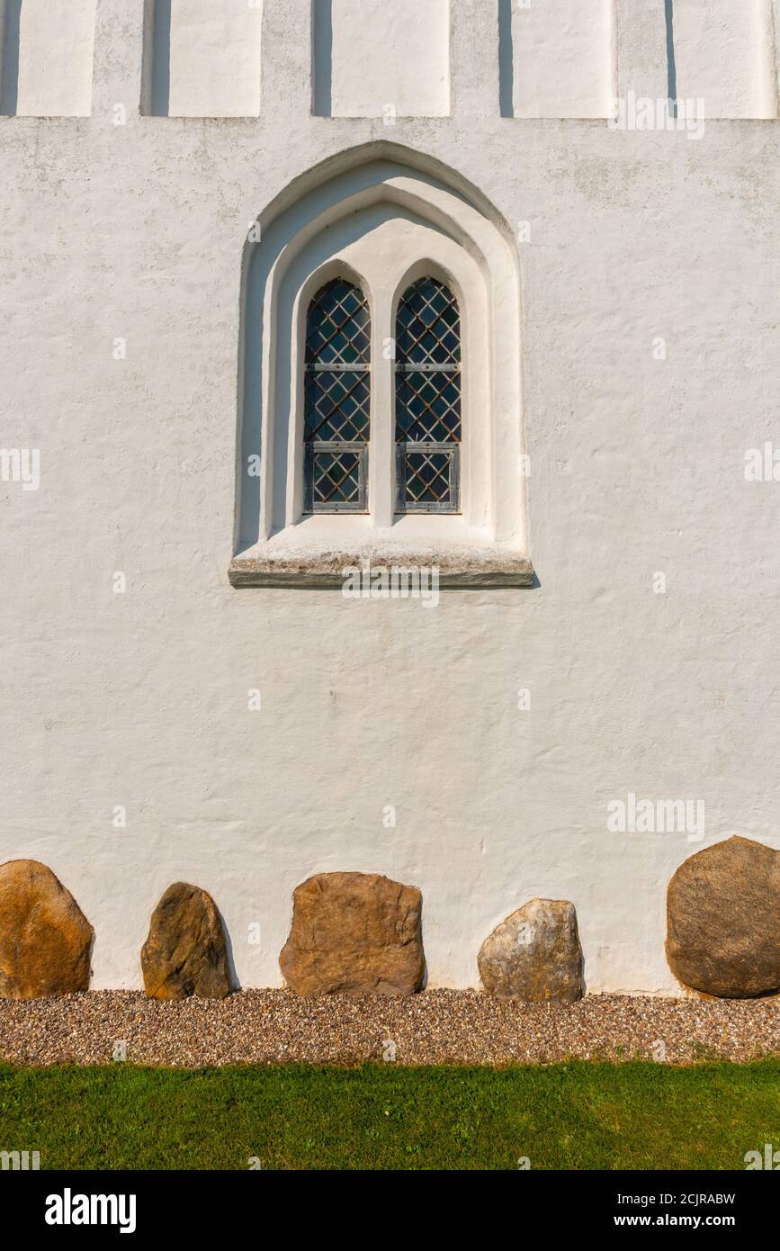 Rinkenæs Korskirke, Fjordveyen, Communauté Rinkenæs, Gråsten ou Gravenstein, Jutland du Sud, Danemark, Europe du Nord, Banque D'Images