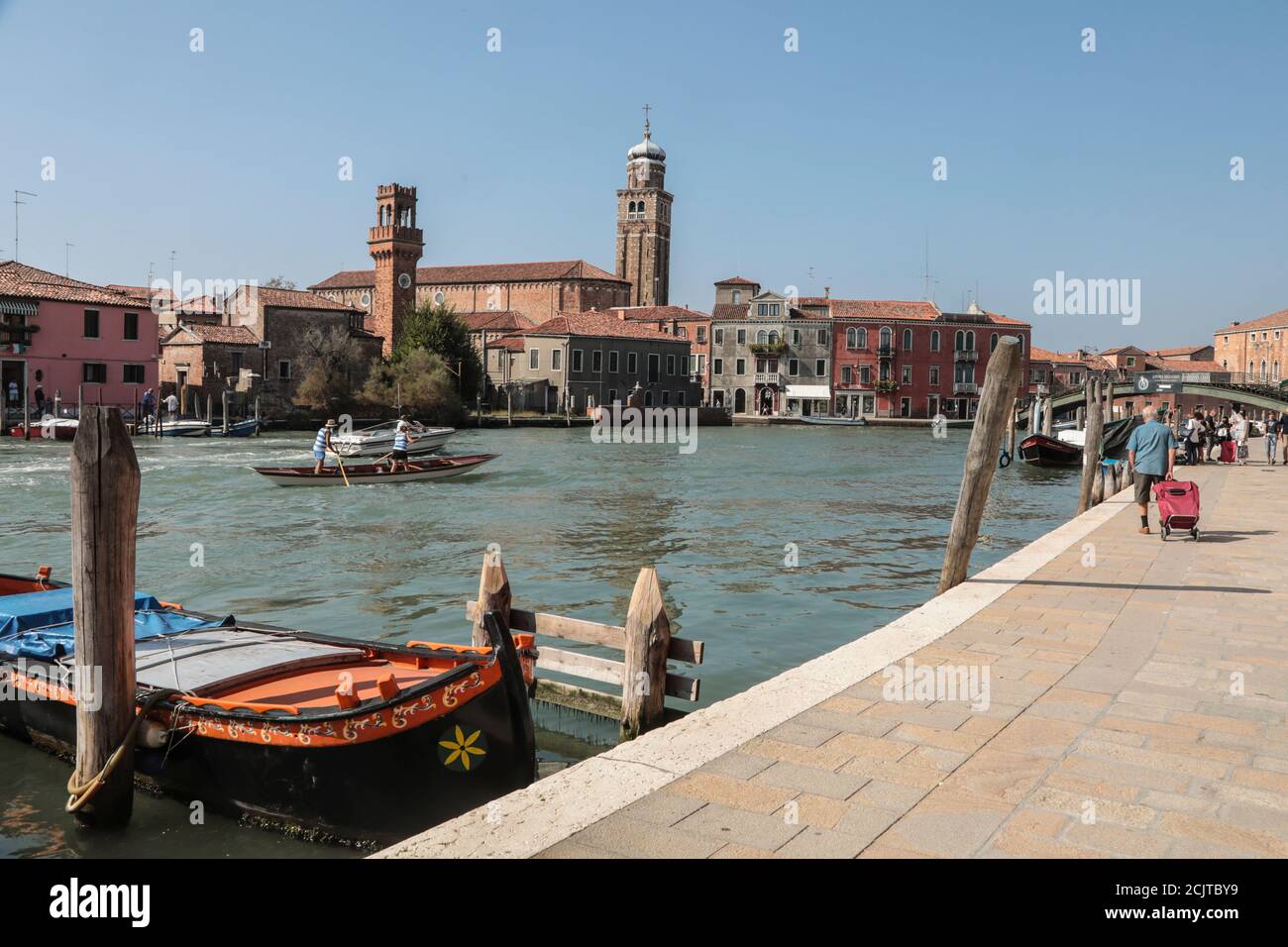 MURANO ISLAND, VENISE , ITALIE Banque D'Images