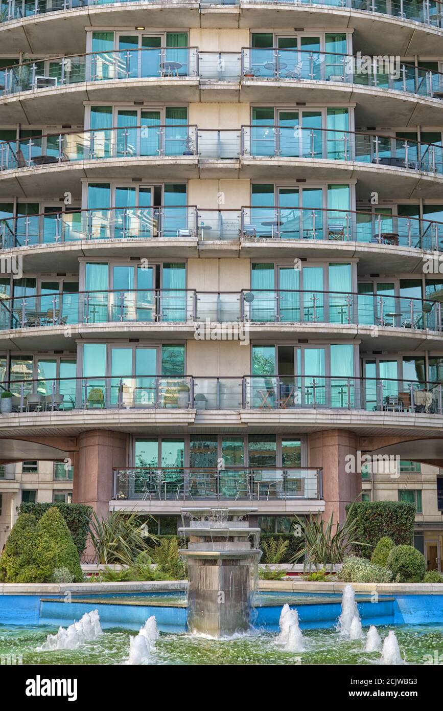 Appartements à Londres, Vauxhall Banque D'Images