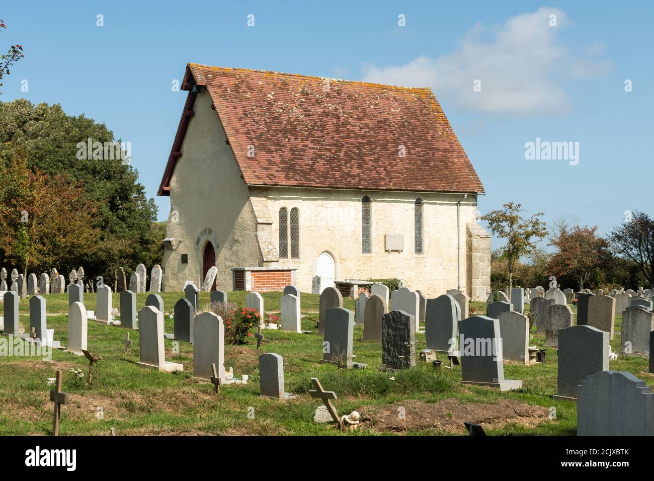 Église Saint-Wilfrid, Église Norton, West Sussex, Angleterre, Royaume-Uni Banque D'Images