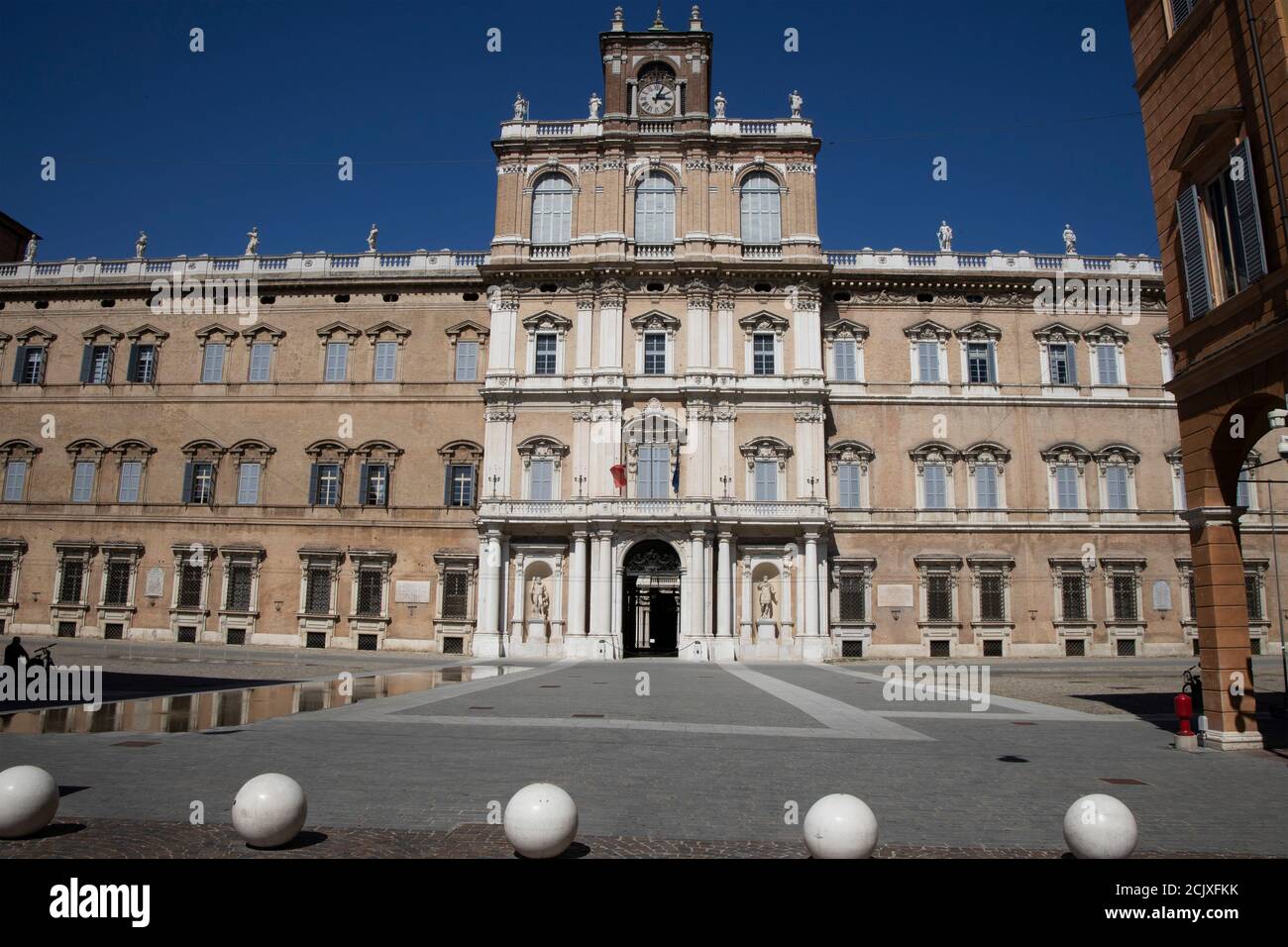 Palazzo Ducale (Palais Ducal) à Piazza Roma, Modène, Emilie-Romagne, Italie, Europe. Banque D'Images