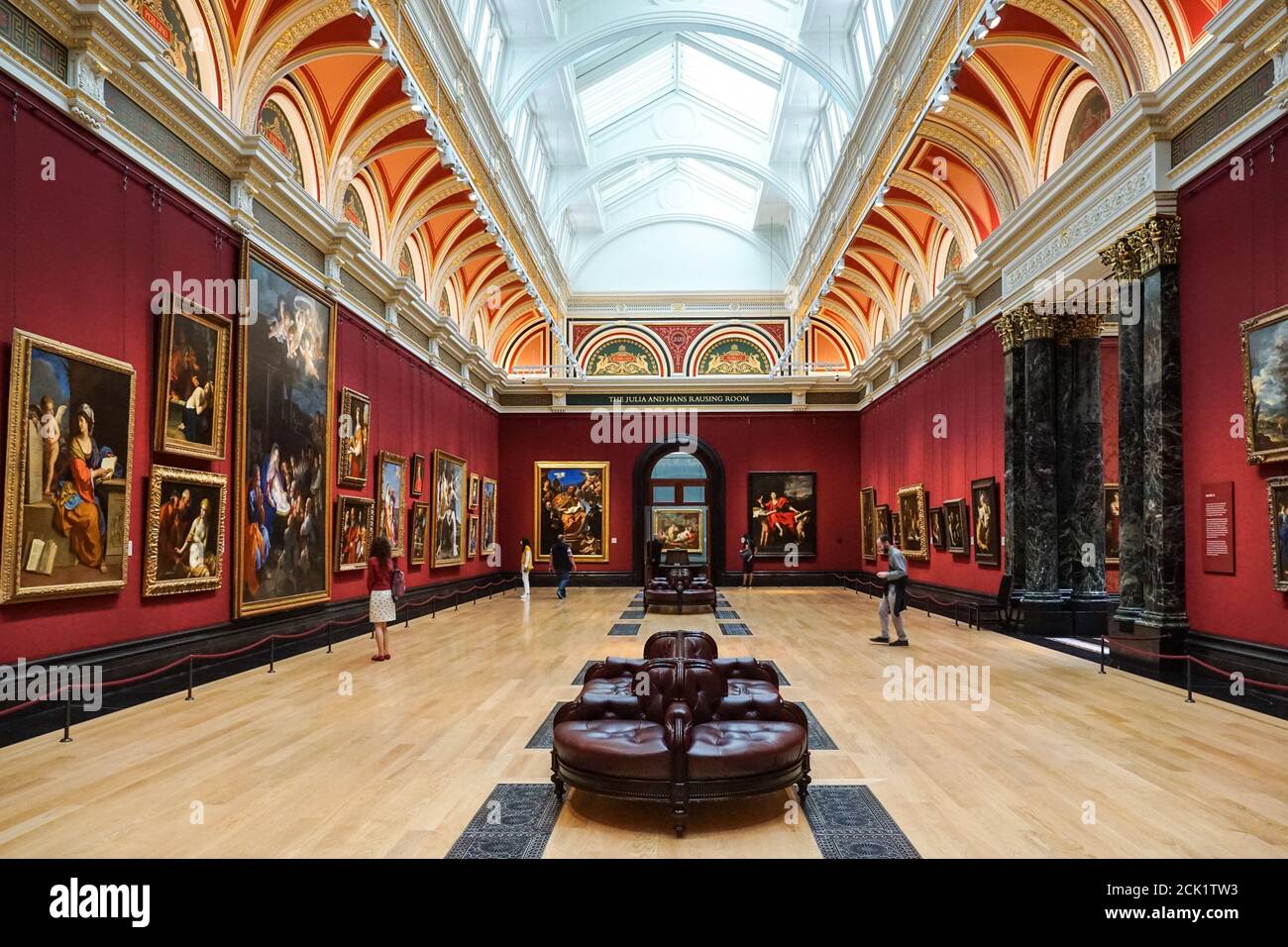 La National Gallery de Londres, Angleterre Royaume-Uni UK Banque D'Images