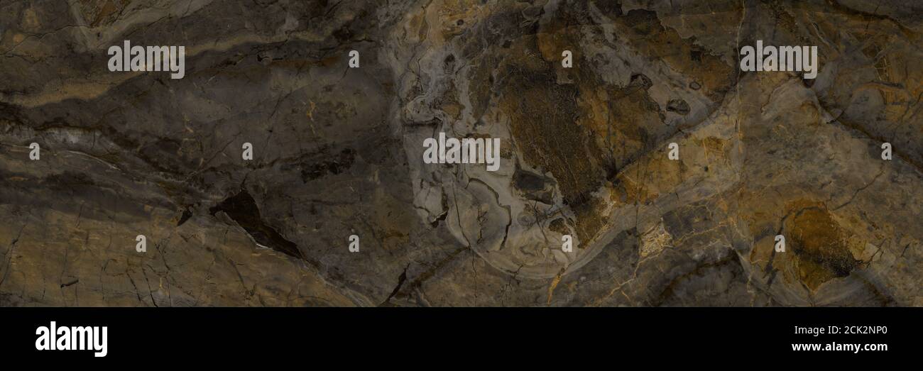 fond de texture en marbre noir naturel emperador, carrelage en céramique calcaire exotique, motif en pierre de marbre minéral, brèche onyx moderne. Banque D'Images
