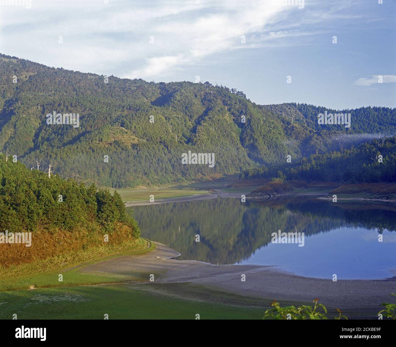 Taiping Mountain Cuifeng Lake Taiwan Banque D'Images