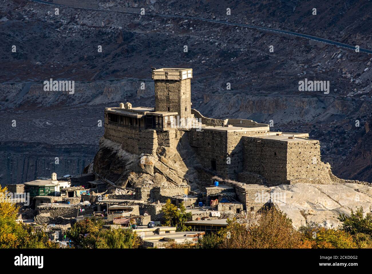 Automne à Hunza et dans les régions du nord du gilgit battistan, Pakistan Banque D'Images