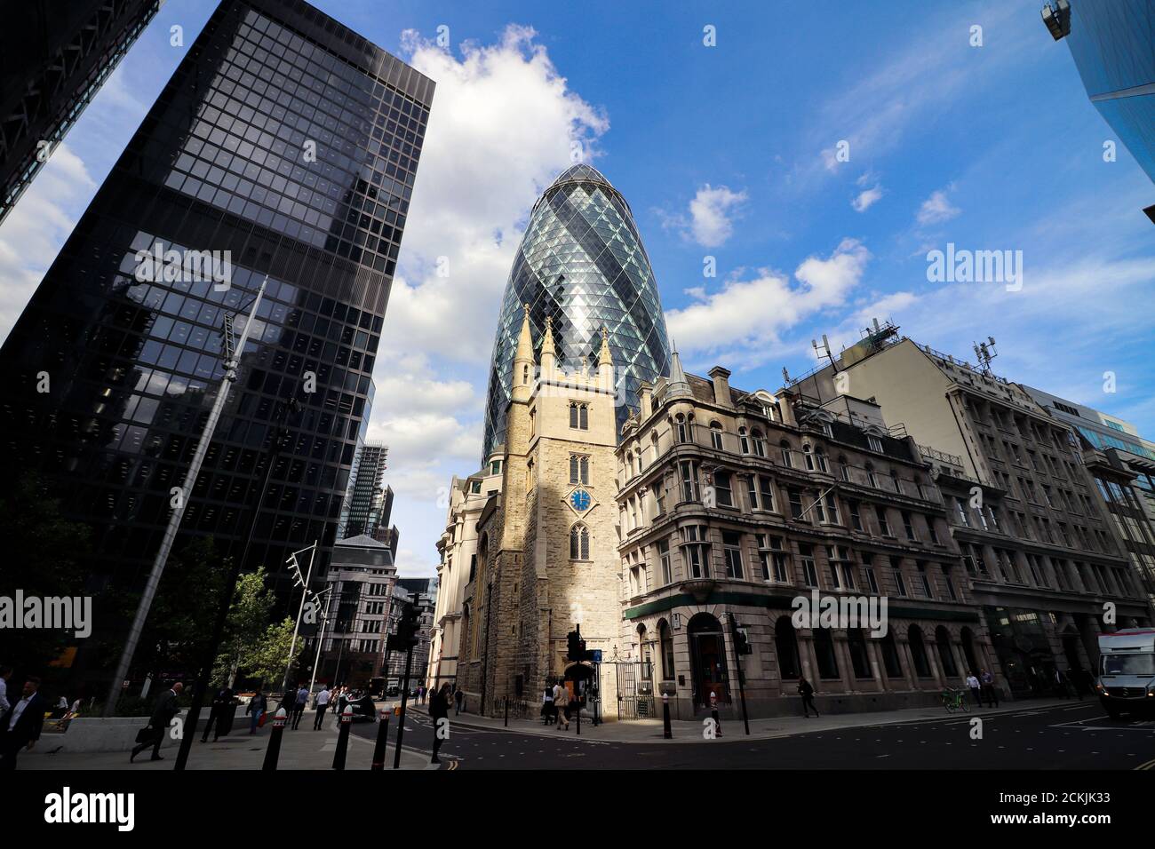 Bâtiments de Londres Banque D'Images