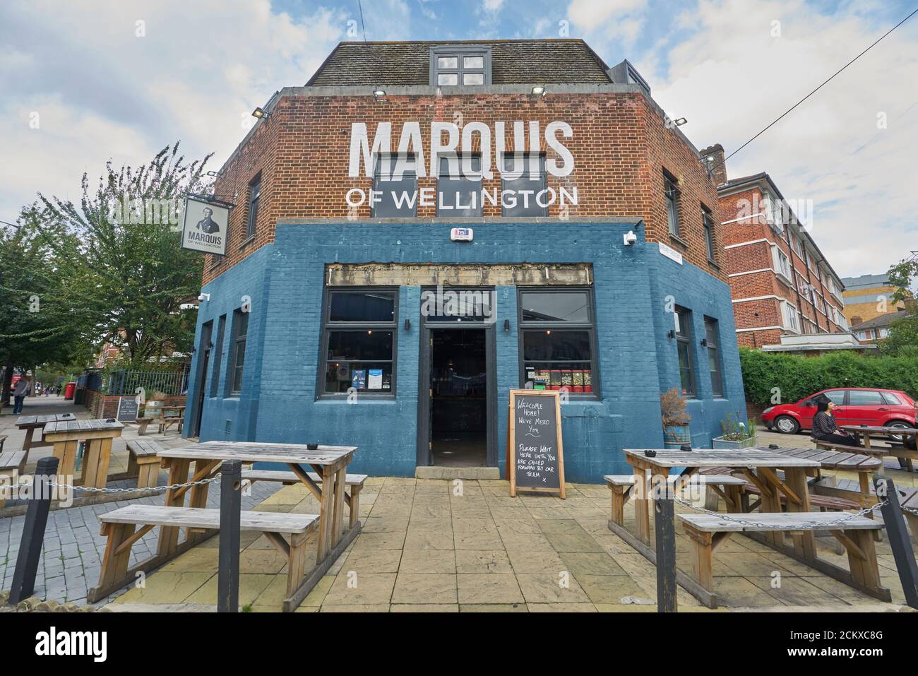 marquis de wellington pub bermondsey Banque D'Images