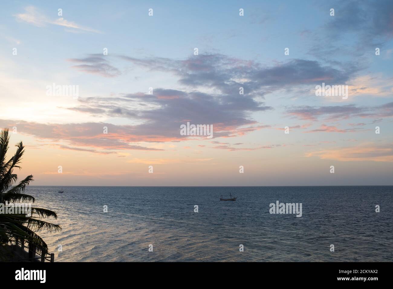 Côte du Yucatan (à côté de Progreso) Mexique Banque D'Images