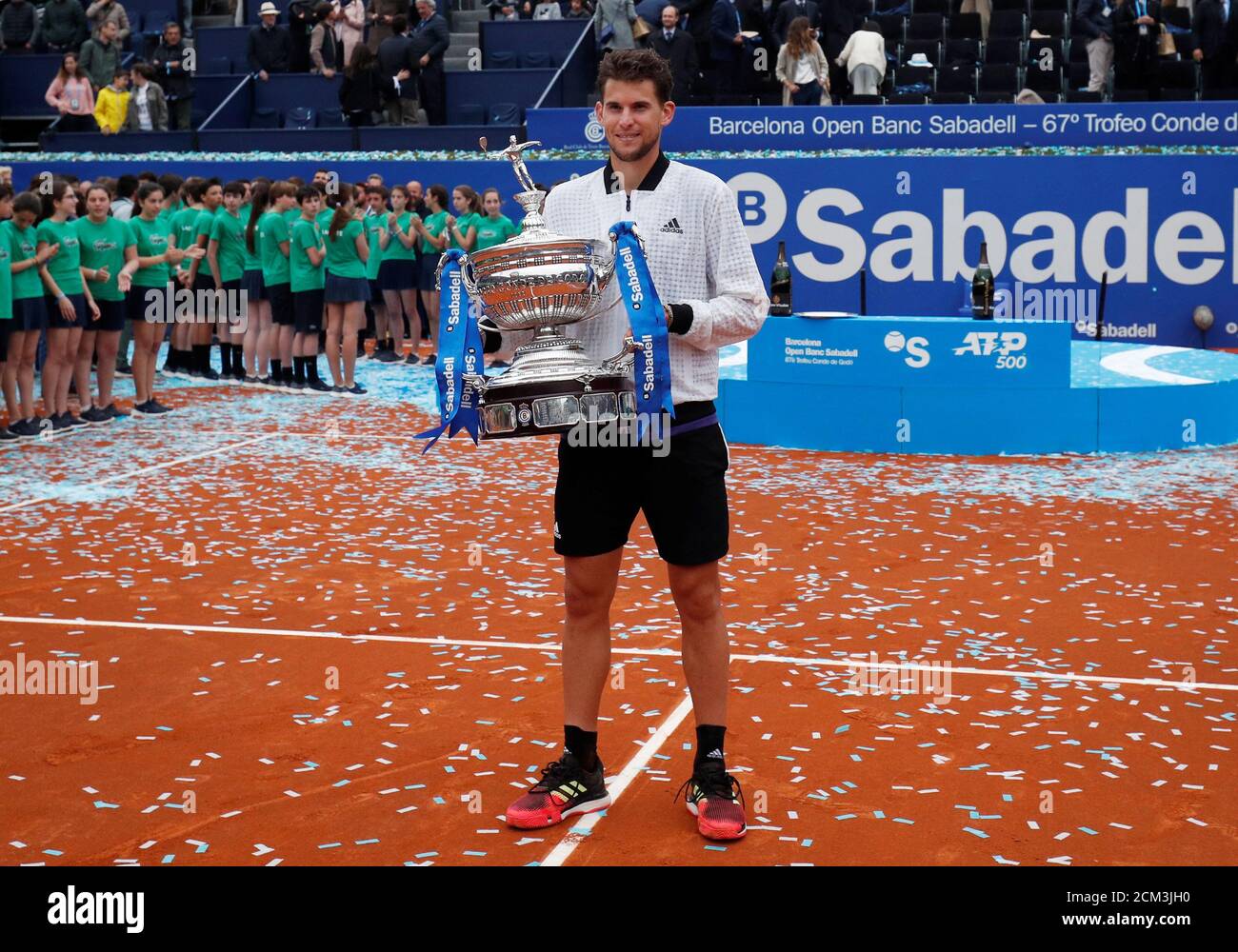 Tennis - ATP 500 - Barcelone Open - Real Club de Tenis Barcelone, Barcelone,  Espagne - 28 avril 2019 le