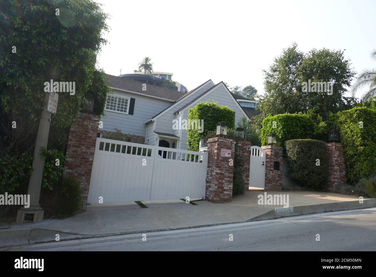 Los Angeles, Californie, États-Unis 16 septembre 2020 UNE vue générale de l'atmosphère de l'ancienne maison du chanteur Nelson Eddy au 1347 N. Doheny Drive le 16 septembre 2020 à Los Angeles, Californie, États-Unis. Photo par Barry King/Alay stock photo Banque D'Images