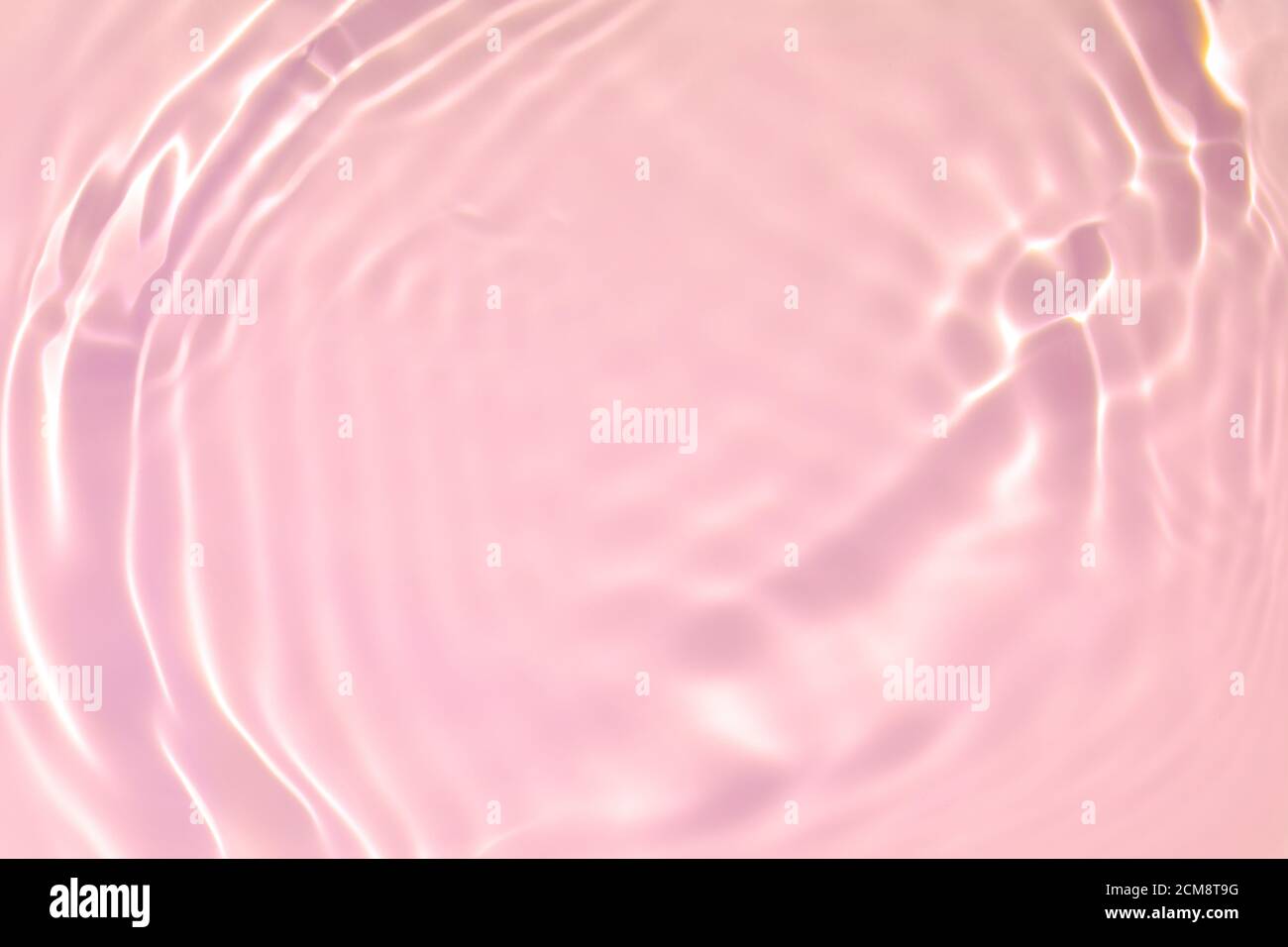 rose transparent eau transparente texture de surface été fond Banque D'Images