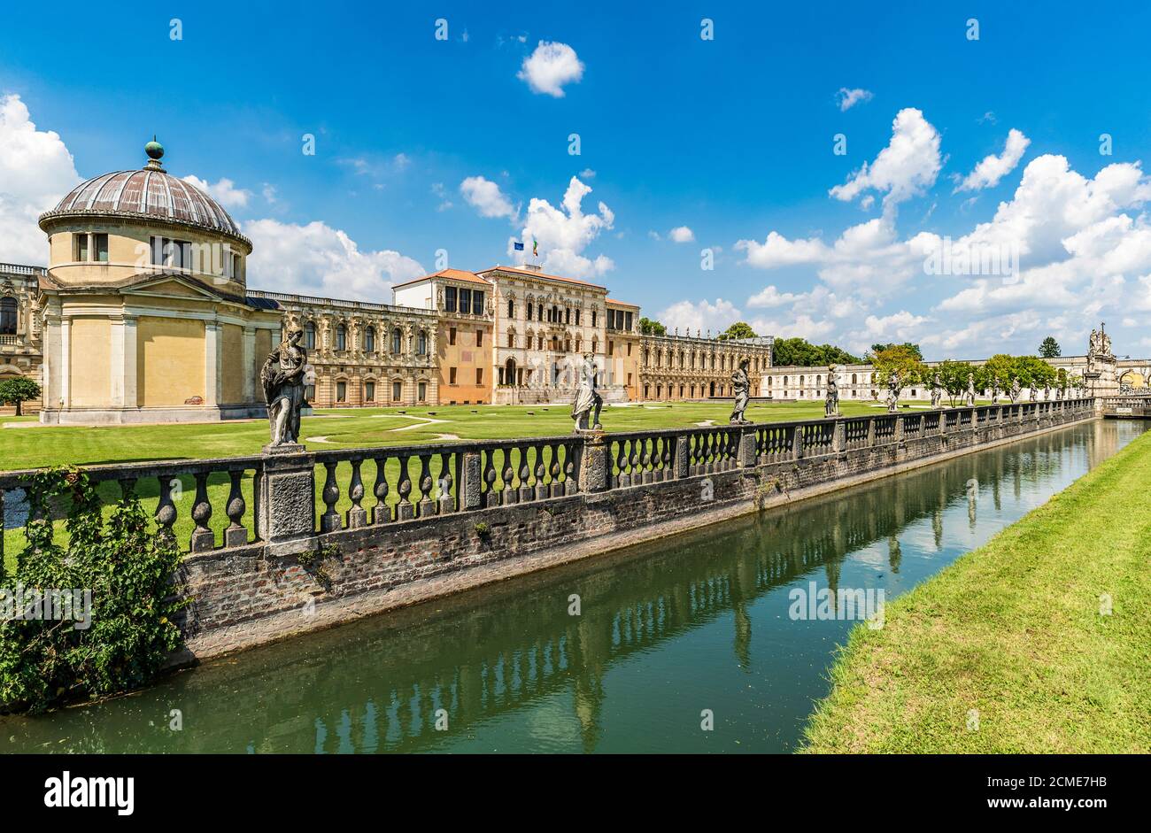 Italie Veneto Piazzola sul Brenta - Villa Contarini Banque D'Images