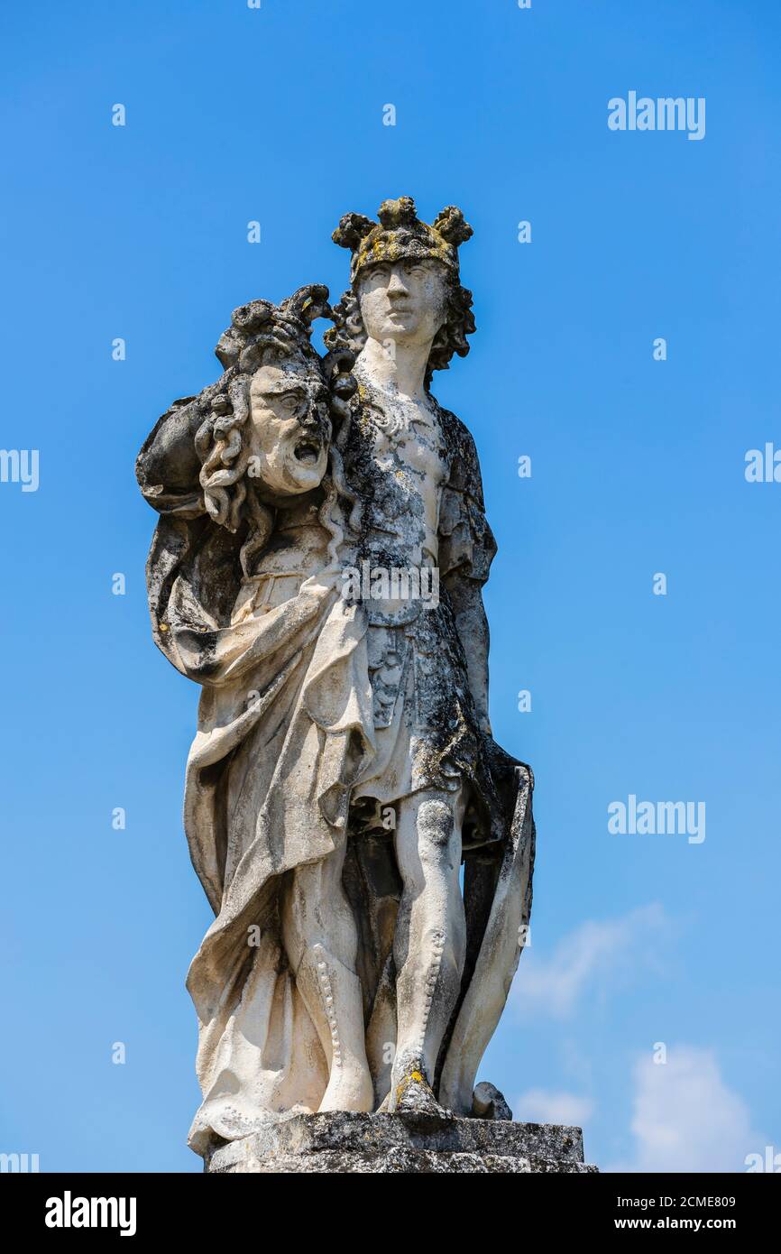 Italie Veneto Piazzola sul Brenta - Villa Contarini Banque D'Images