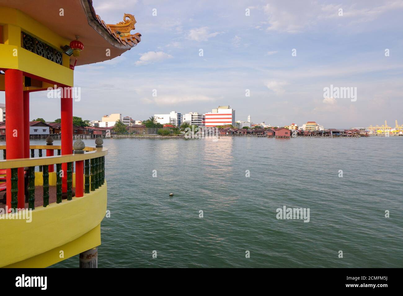 GEORGETOWN, MALAISIE - MAI 29 : vue rapprochée du temple bouddhiste chinois Hean Boo Thean Kuanyin en C. Banque D'Images