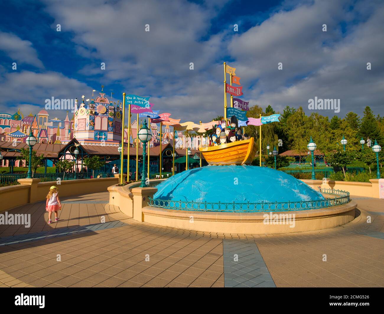 C'est un petit monde, Disneyland Paris, Marne-la-Vallée, Paris, France, Europe Banque D'Images