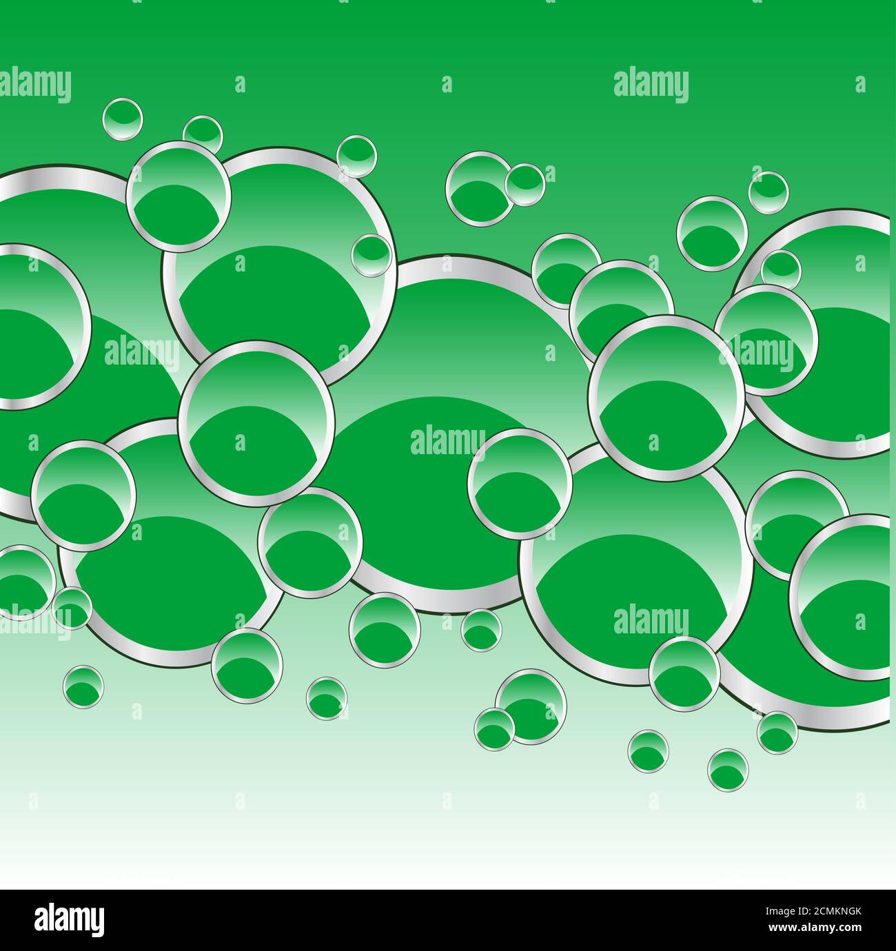 Arrière-plan de cercle vert Banque D'Images