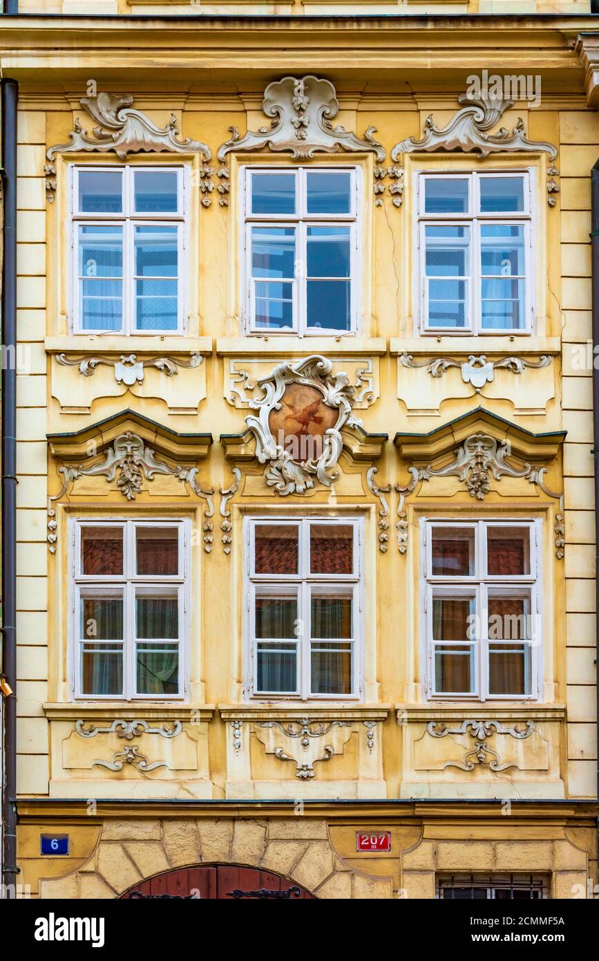 République Tchèque, Prague, Mala Strana, Nerudova Banque D'Images