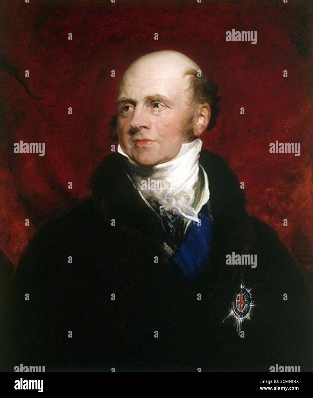 John 6e duc de Bedford (1766-1839). Banque D'Images