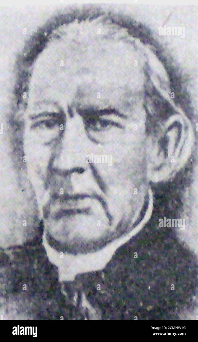 José de Amenábar. Banque D'Images