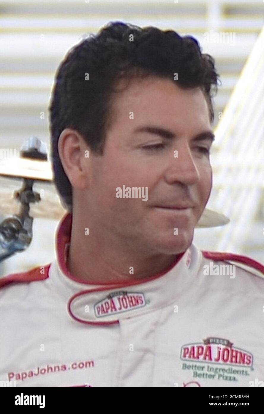 John Schnatter au Charlotte Motor Speedway 2013 (8929996982). Banque D'Images