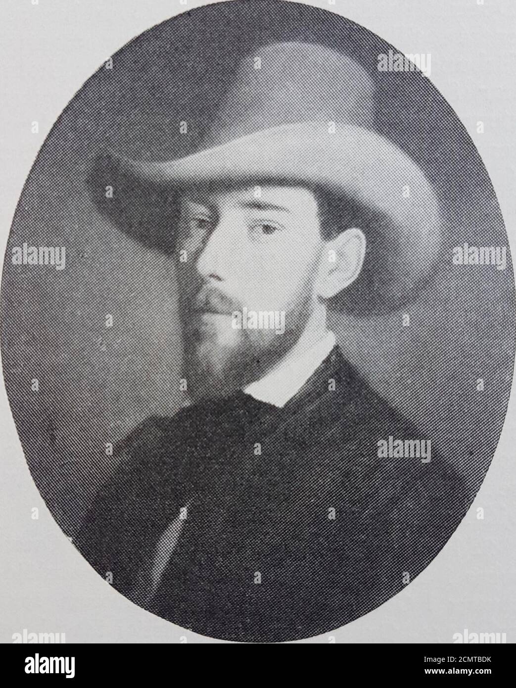Joseph Stäck x Egron Lundgren 1846. Banque D'Images