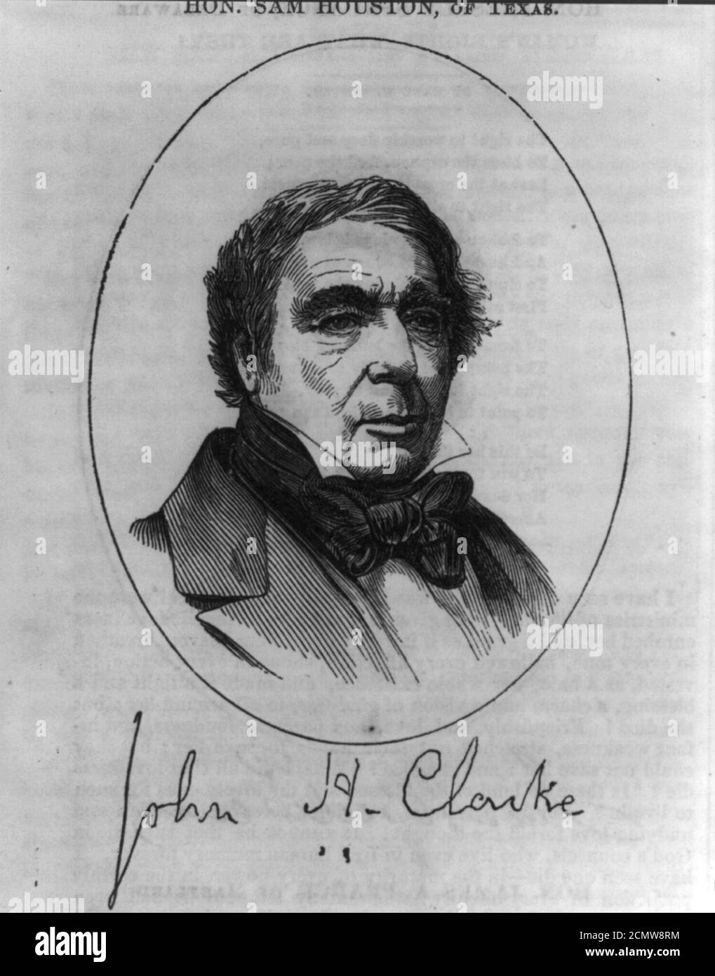 John Hopkins Clarke, 1789-1870 Banque D'Images