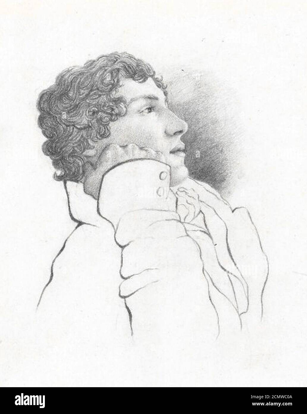 John keats. Banque D'Images