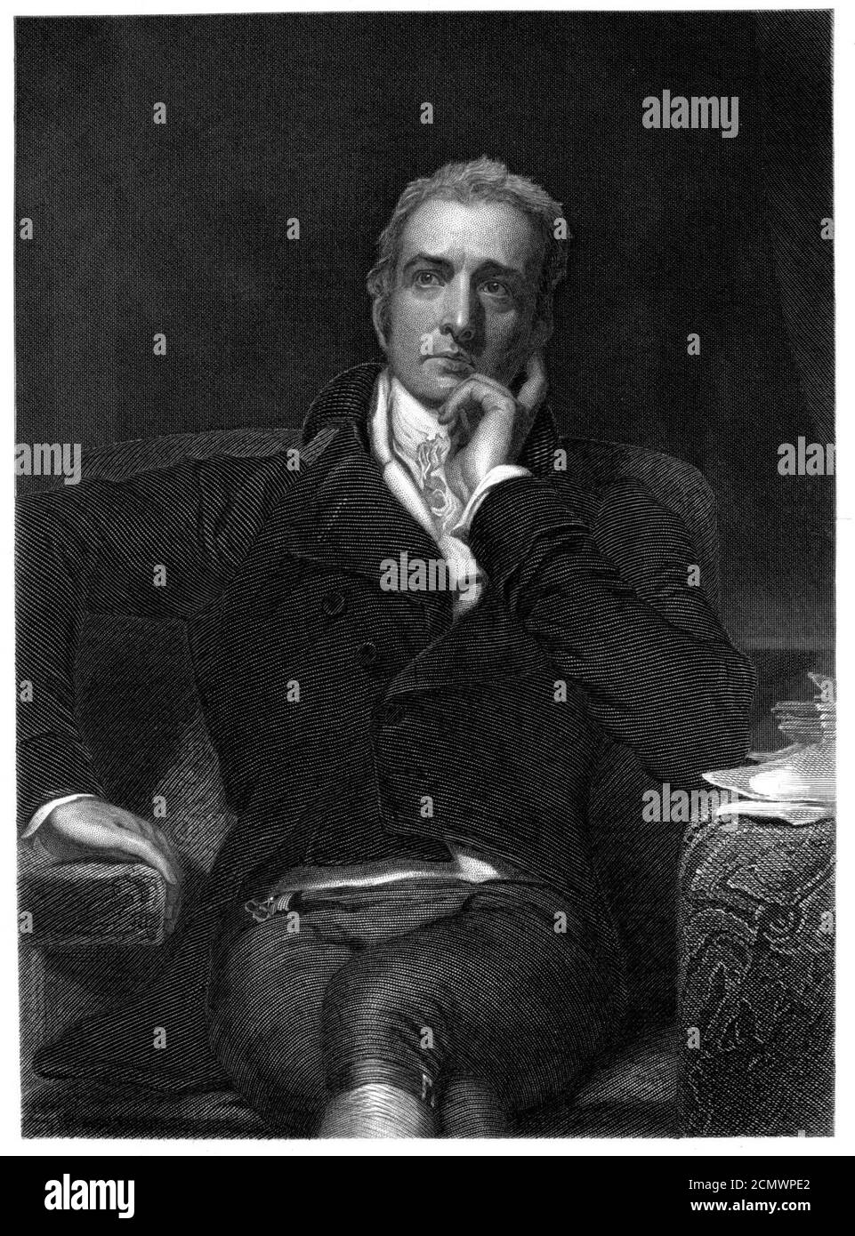 John Philip Kemble, par Sir Thomas Lawrence. Banque D'Images