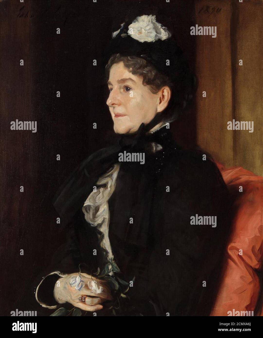 John Singer Sargent - Mme Alexander H. Bullock. Banque D'Images