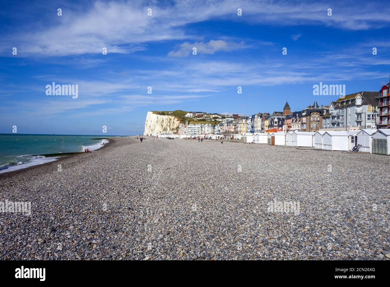 le-treport-beach-banque-de-photographies-et-d-images-haute-r-solution