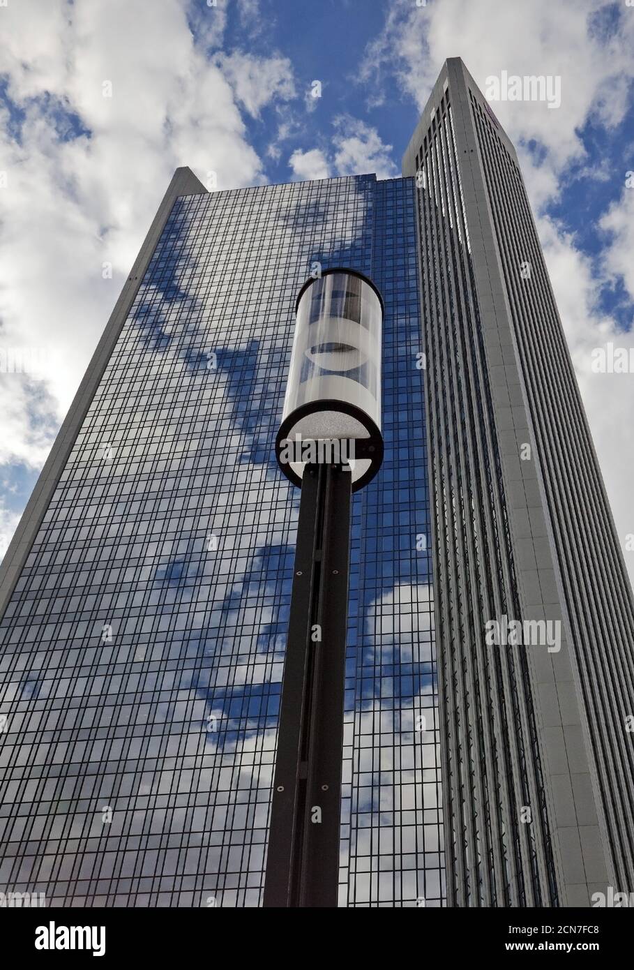 Gratte-ciel de Trianon à Westend, Francfort-sur-le-main, Hesse, Allemagne, Europe Banque D'Images