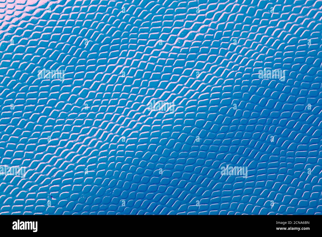 Texture naturelle en cuir bleu clair. Banque D'Images