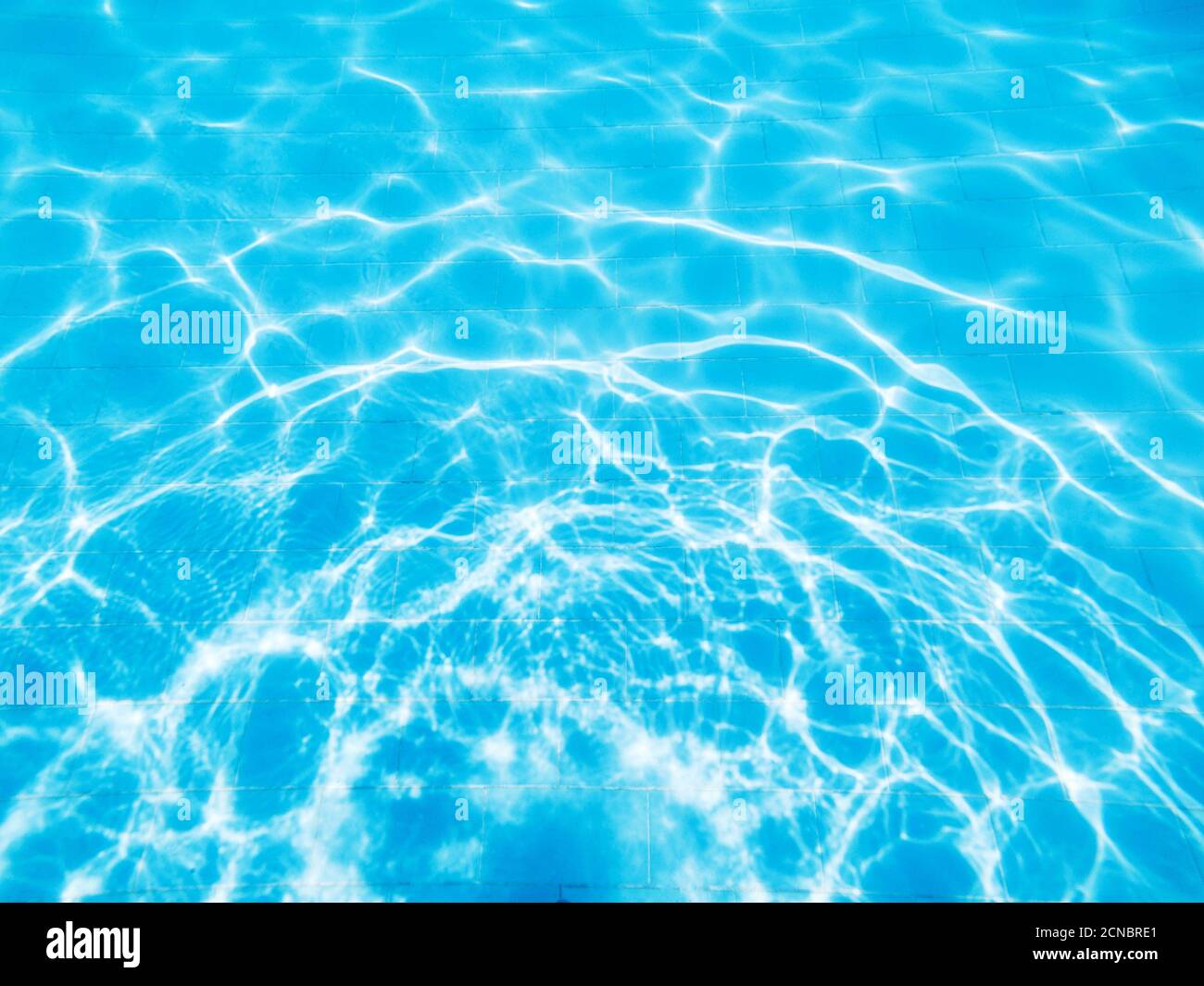 Carreaux de piscine. Vue de dessus Banque D'Images