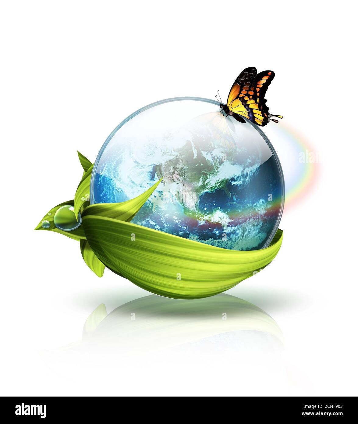 Environnement concept de planète Banque D'Images