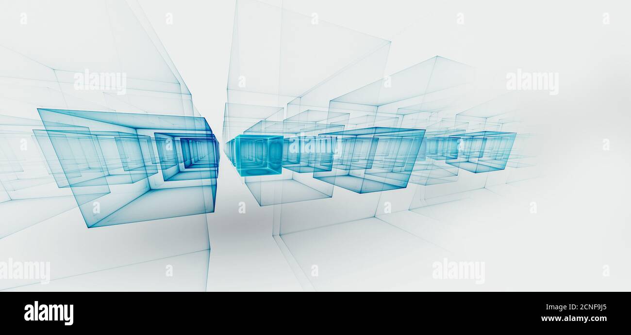 Arrière-plan de la technologie futuriste Banque D'Images