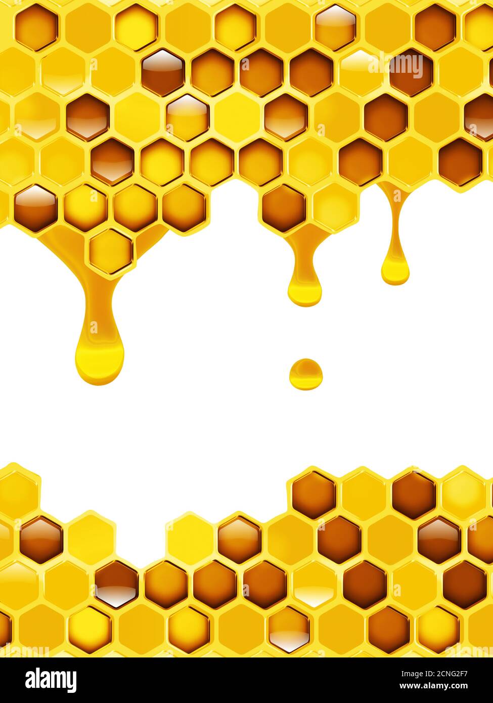 nid d’abeille Banque D'Images