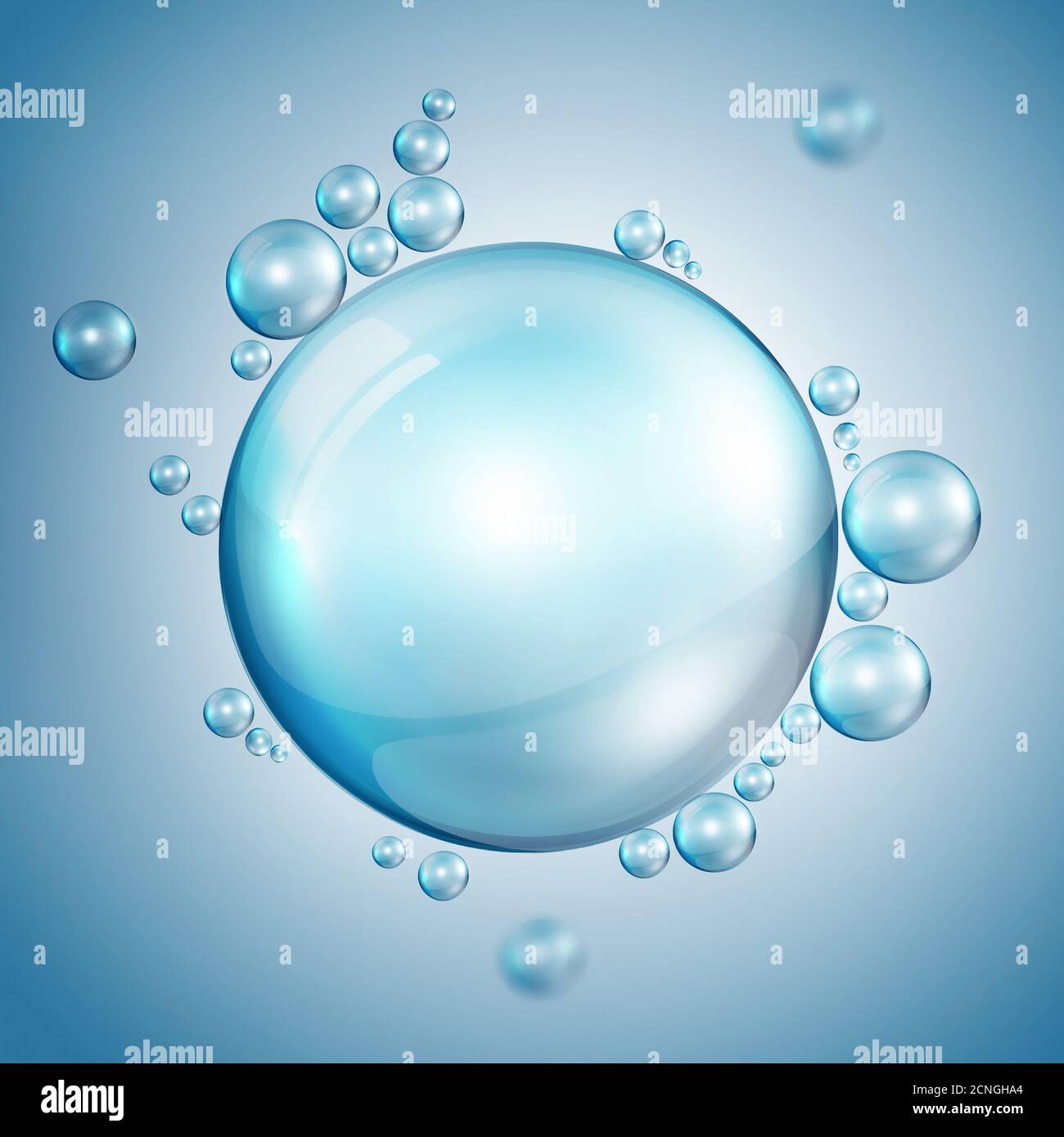 bulles Banque D'Images