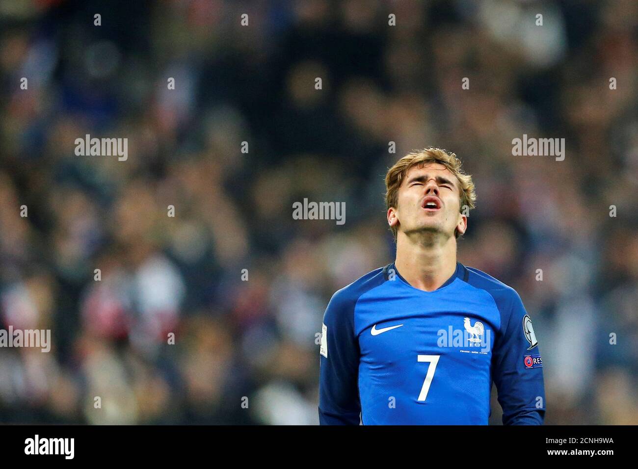 Écharpe Supporteur France Suède - Marseille 18/11/2014 - Multicolore - Unisexe
