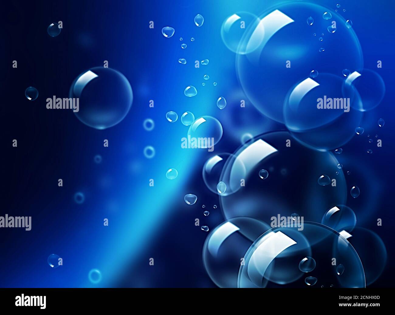 sous l’eau Banque D'Images