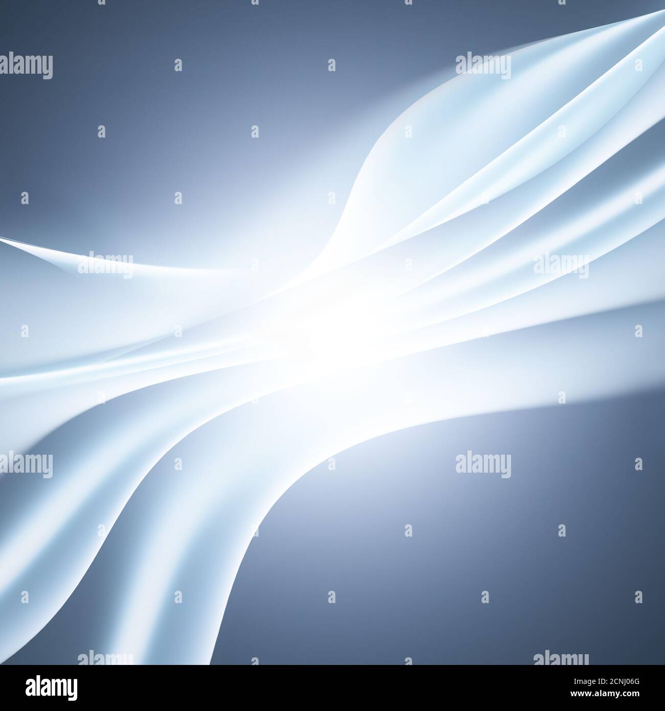 vagues blanches brillantes Banque D'Images