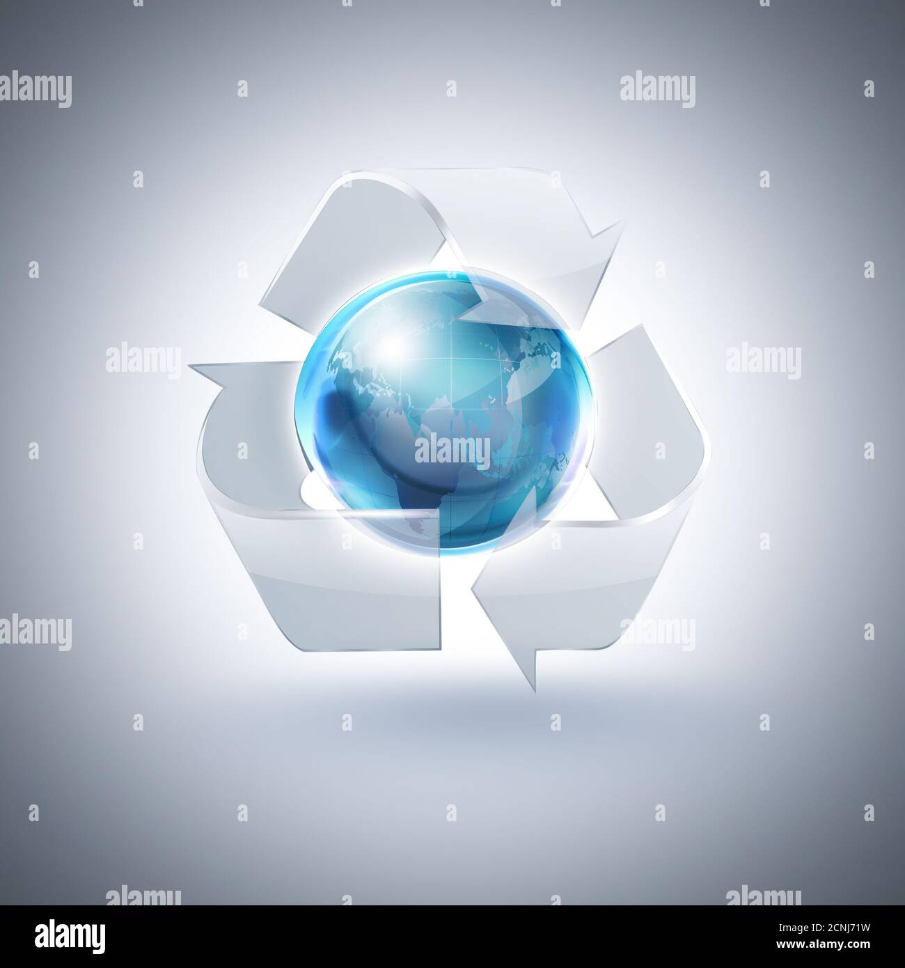 image de concept de recyclage Banque D'Images