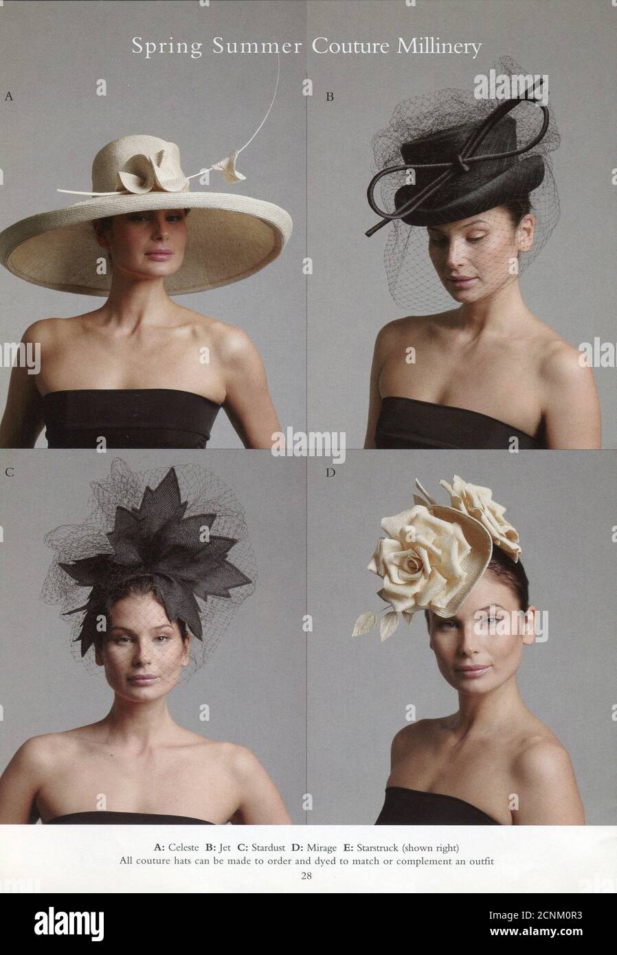 The Inside of UK catalogue « James Lock & Co », octobre 2007. Banque D'Images