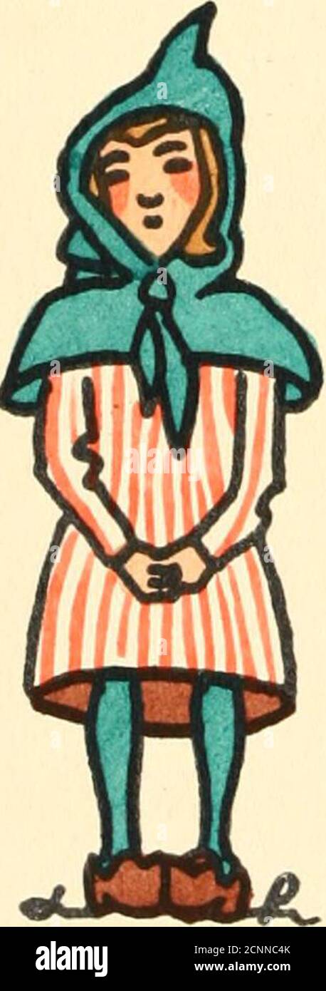. Le petit chaperon vert : suivi d'autres contes . le indigestion. Cela linclina à des retours pénibles et à un examende conscience. Et il se dit : « Jai été vraiment dunegourmandise dégoûtante! Jétais dans mon droit, étantloup, de manger cette vieille : ma nature est en effet demande de repaver de chaise. Mais jai été très coupable dyajouter cette grasse petite fille et ces victuailles. Cher bonDieu des loups, je promets de ne le faire plus jamais, si jene crève cette te nuit dindigestion. Je les garderai pour lelendemain. » Sur ce, après avoir eu geint encore un moment, le loup serembucha dans ses couve Banque D'Images